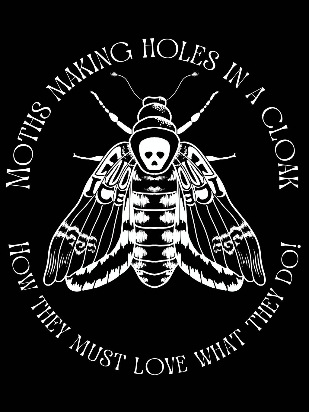 Moths Making Holes Eco Tote Bag